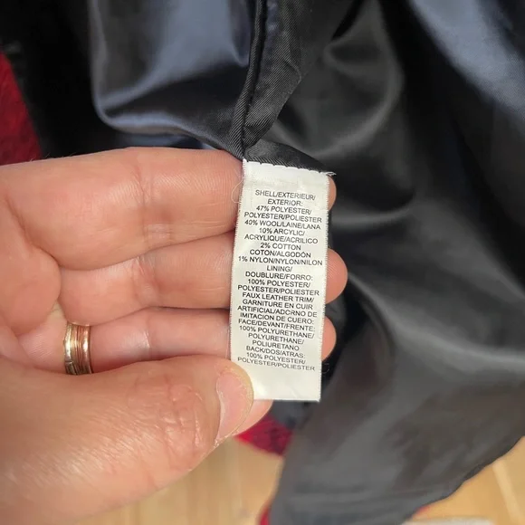 Lucky Brand Buffalo Check Coat | Large - Picture 11 of 13